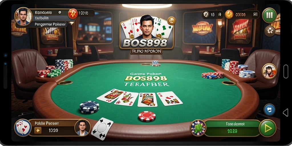 Tampilan gameplay seru dan interaktif di BOS898.