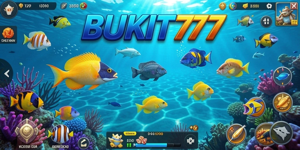 Tangkapan layar BUKIT777 menunjukkan keseruan menembak ikan dengan grafis tajam.