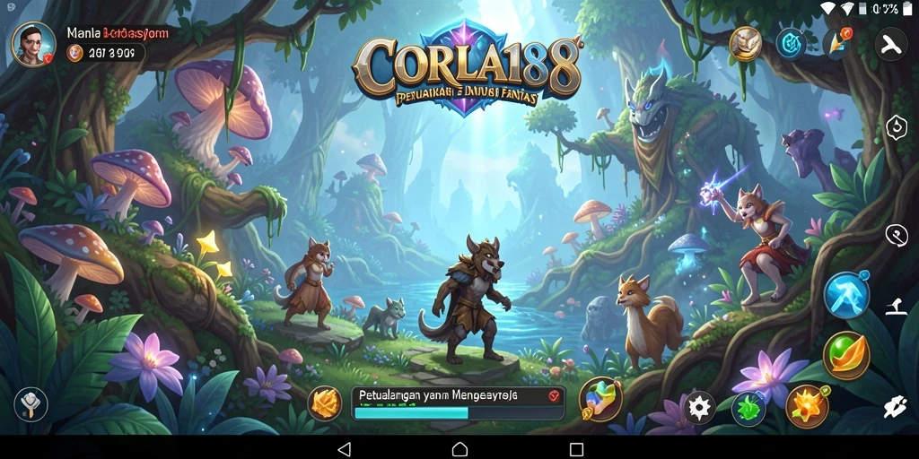 Screenshot gameplay CORLA188 menunjukkan momen seru dalam petualangan.
