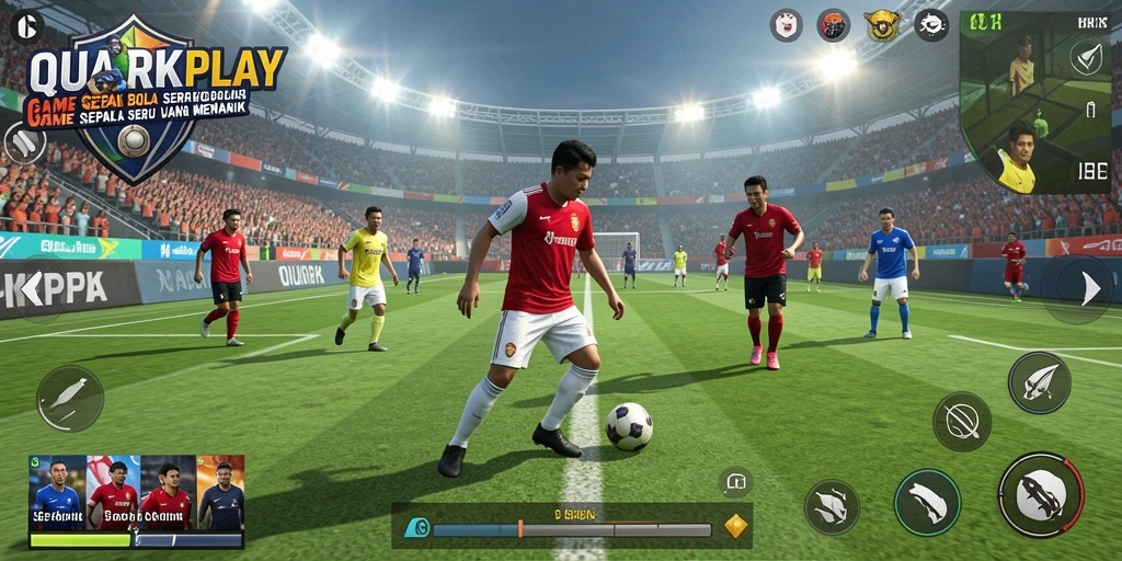 Tampilan gameplay <strong>QUARKPLAY</strong> yang seru dan realistis.