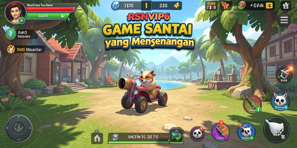 Screenshot RSNVIP6 menampilkan gameplay santai dan interaktif yang mengasyikkan.